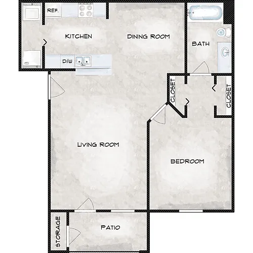 Floor plan Plan A
