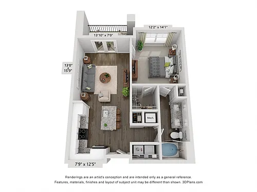 Floor plan A6