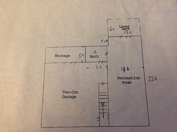 basement and garage