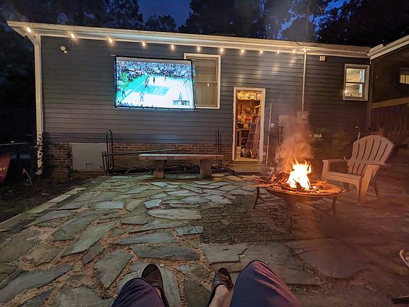 Back Patio & fire pit