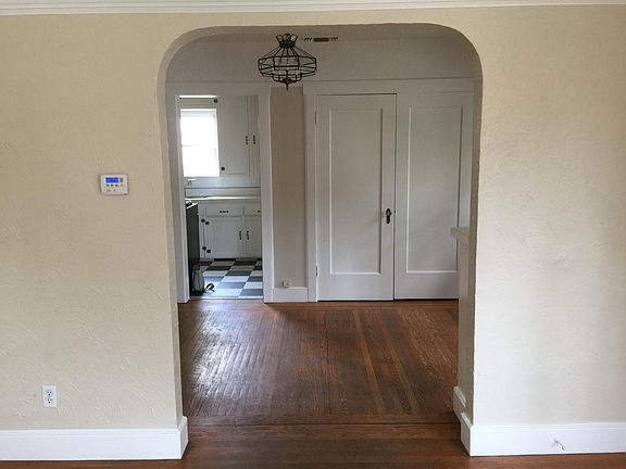 Dining room and kitchen