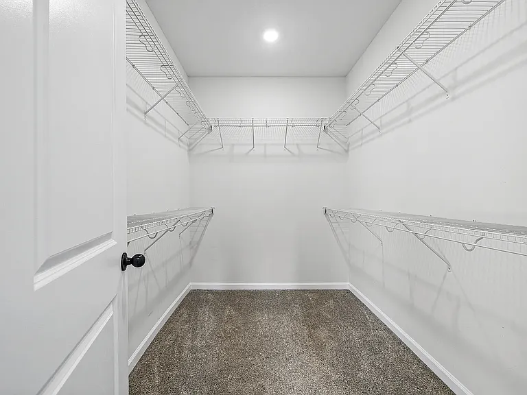 Massive walk-in closet in master