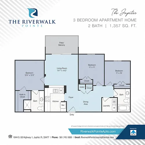 Floor plan Jupiter