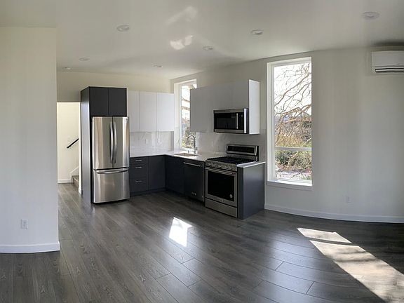 Kitchen and living room