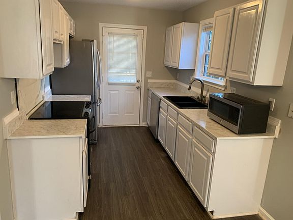 Kitchen with stainless appliances