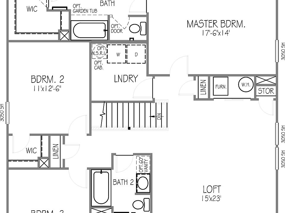 Legacy 2634 Plan, Highlands at Grassy Creek, Indianapolis, IN 46239