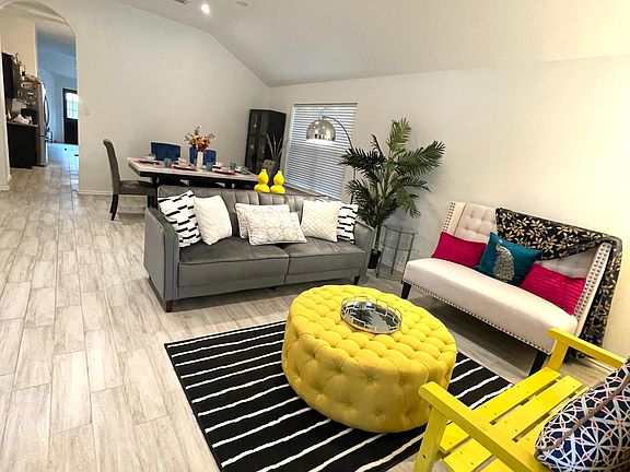 Living room + Formal dinning area