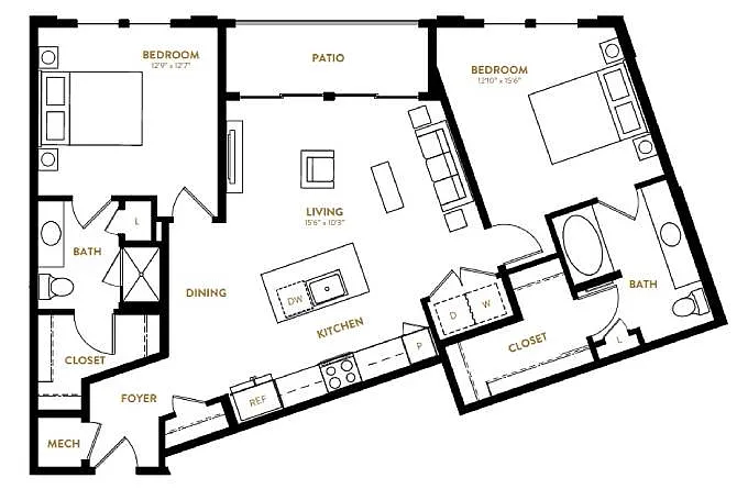 Floor plan B4