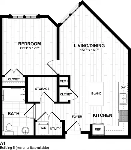 Floor plan A01