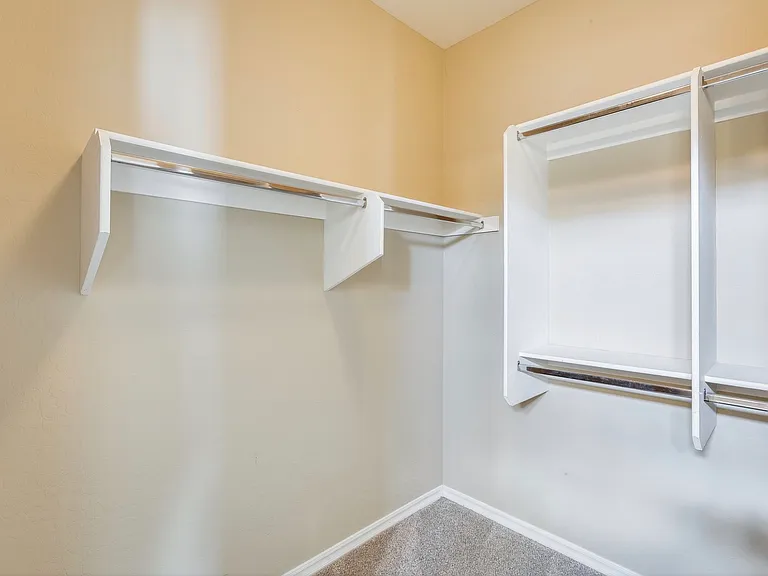 Primary walk-in closet
