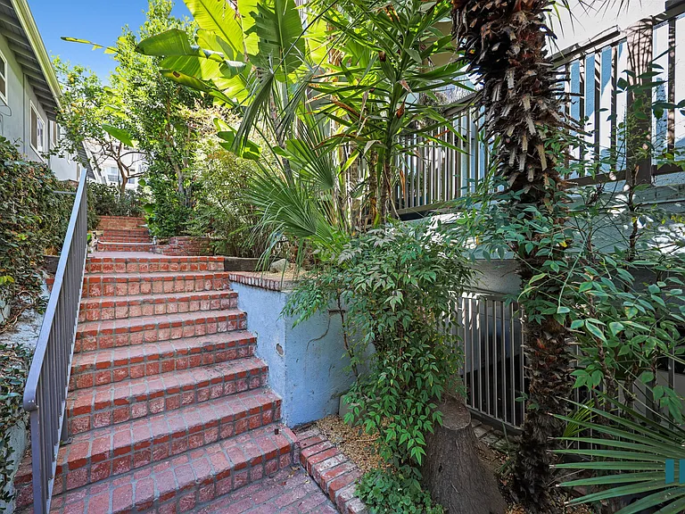 Staircase at Back Exterior of Building
