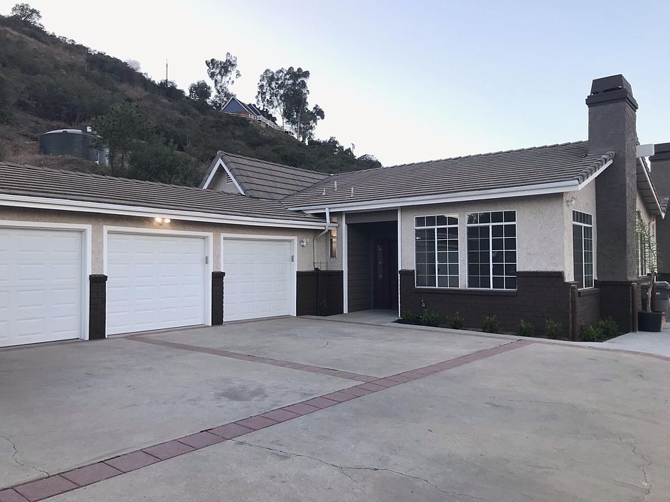 Garage on right with included