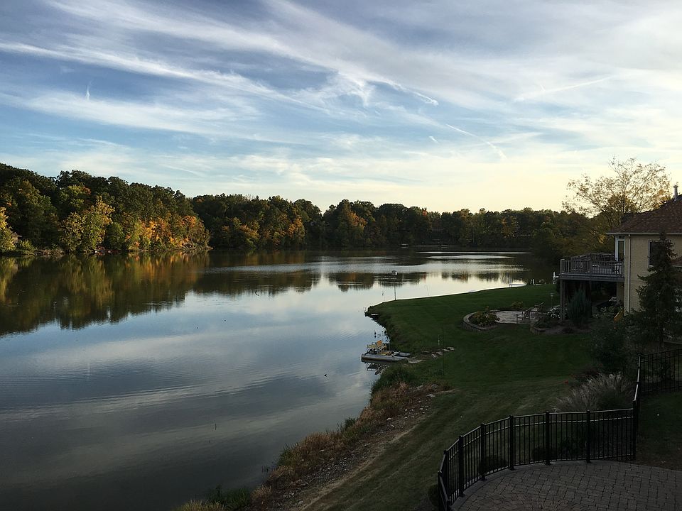 deck (or window) lake view