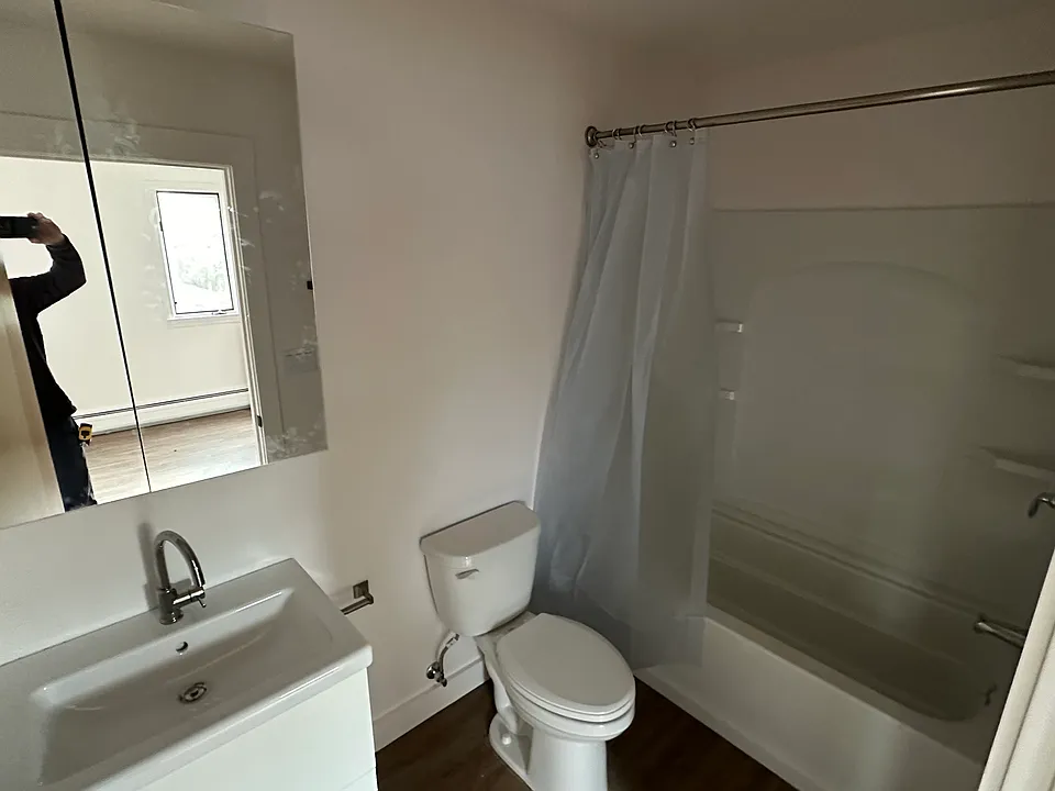 Bathroom attached to bedroom