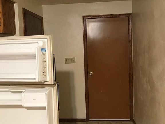 Back door entry from garage