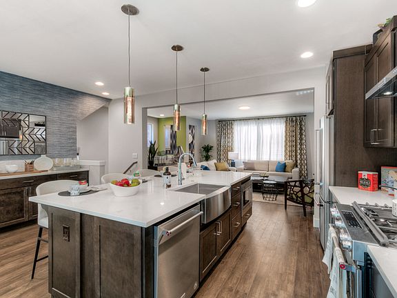 Great room living - 2431 model home