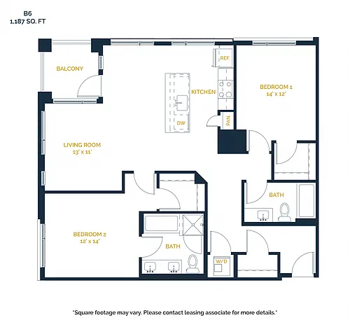 Floor plan B6