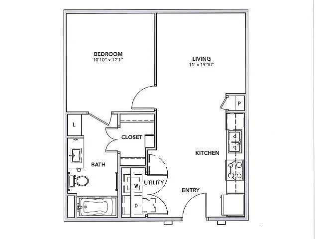Floor plan A - II