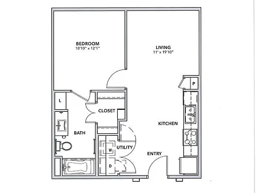 Floor plan A - II