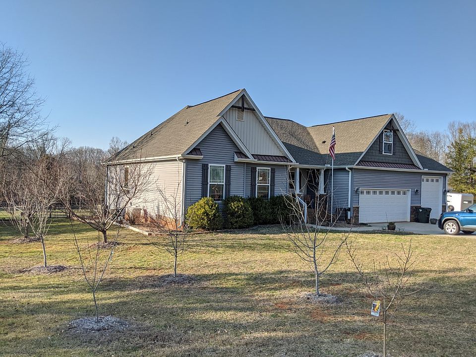 Front with fruit trees 
