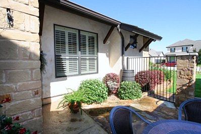 Side patio