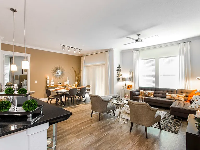 Floor Plan 5 Living Area | Apartments Conroe TX | The Towers Woodland Floor Plan 5 Living Area | Apartments Conroe TX | The Towers Woodland