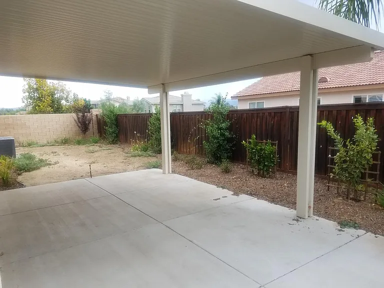 Backyard with Patio