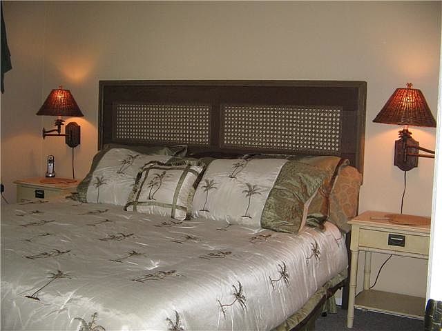 one of two bedrooms