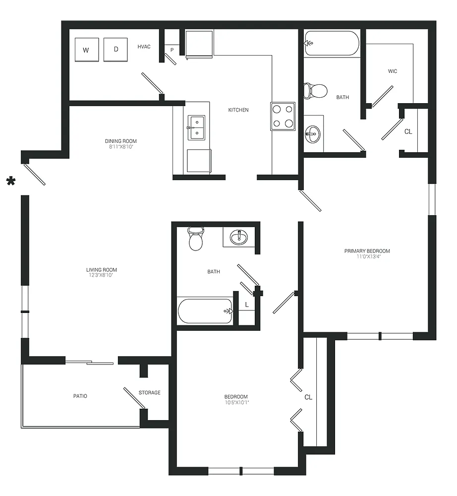 Floor plan Mason