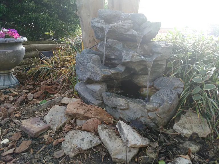 Waterfall fountain
