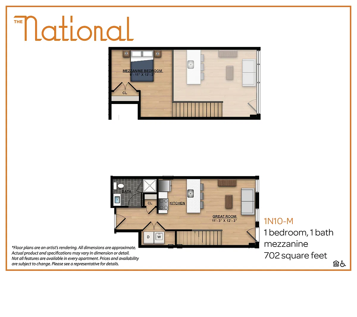 Floor plan 1N10-M