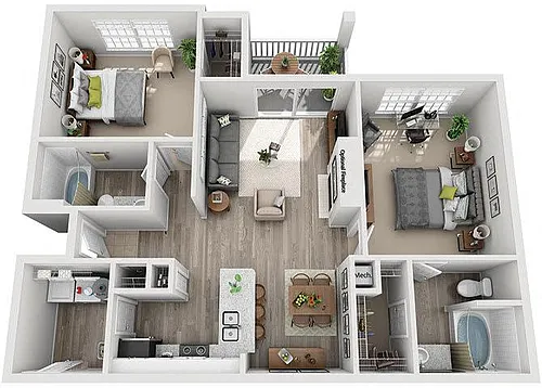 Floor plan B2