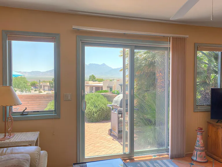 Great view of the Santa Rita mountain range.