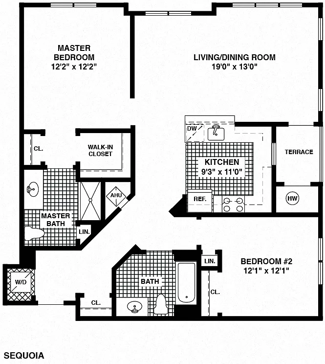 Floor plan Sequoia