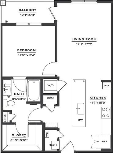 Floor plan A4