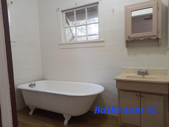 newly resurfaced clawfoot tub