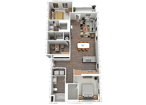 Floor plan The Norwell (Den)