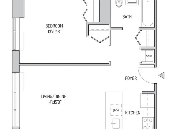 2nd image of 81 Fleet Pl APT 5Q
