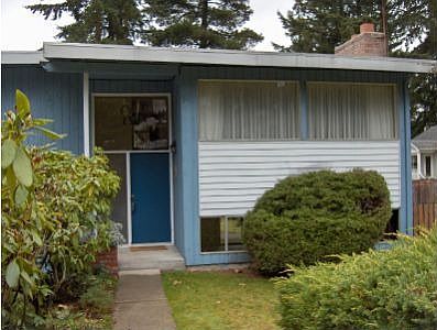 Exterior front entry