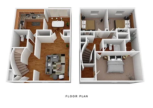 Floor plan The Fairfax