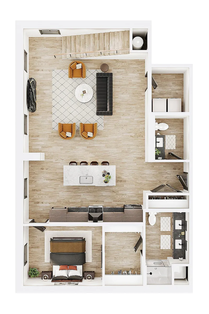 Floor plan B7 Signature Seven