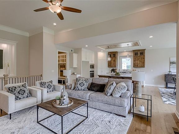 Look at the lovely feature wall above the steps