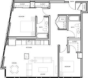Floor plan B7
