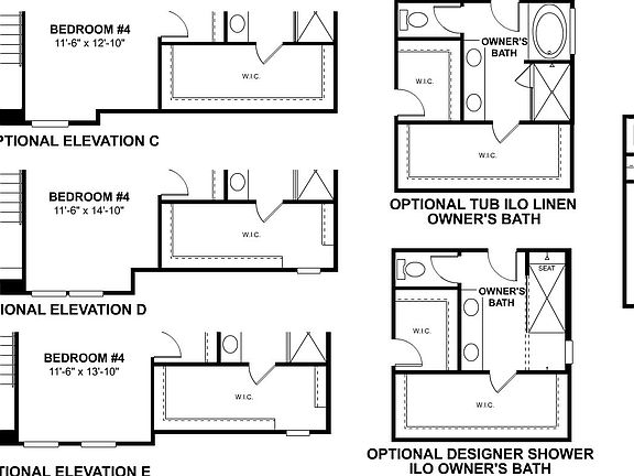 Stockton Second Floor Options