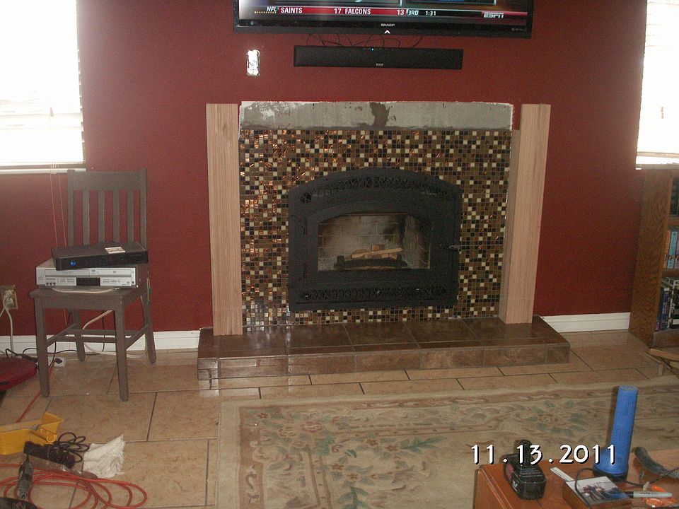Wood Burning Fireplace 