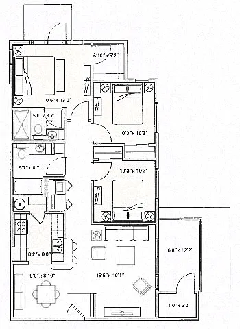 Floor plan Sentinel