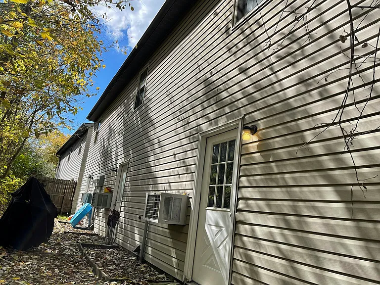 Back of the Property