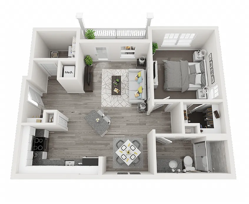 Floor plan The Piedmont