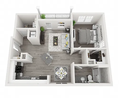 Floor plan The Piedmont