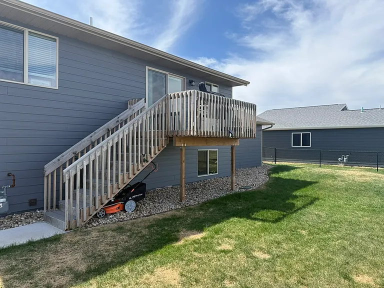 Back deck